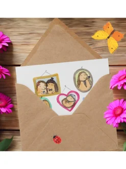 Gutschein Familientag Erinnerungen mit Spruch in Weiß