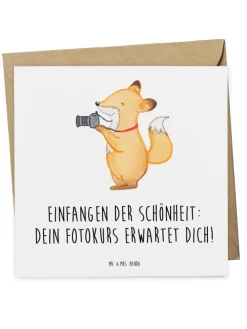 Gutschein Fotokurs Schönheit mit Spruch in Weiß