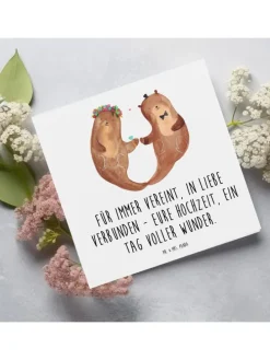 Gutschein Hochzeit Wunder mit Spruch in Weiß