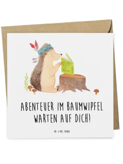 Gutschein Kletterpark Abenteuer mit Spruch in Weiß