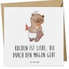Gutschein Kochabend für zwei Liebe mit Spruch in Weiß
