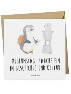 Gutschein Museumstag Erlebnis mit Spruch in Weiß