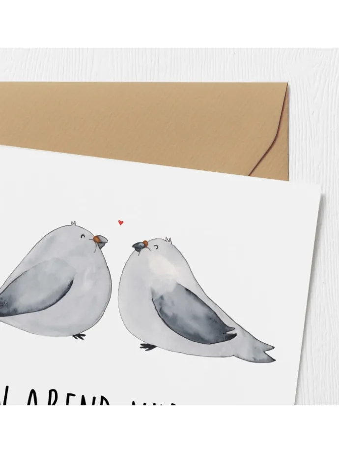 Gutschein Pärchenabend ZweiMenschkeit mit Spruch in Weiß