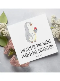 Gutschein Probefahrt im Traumauto mit Spruch in Weiß