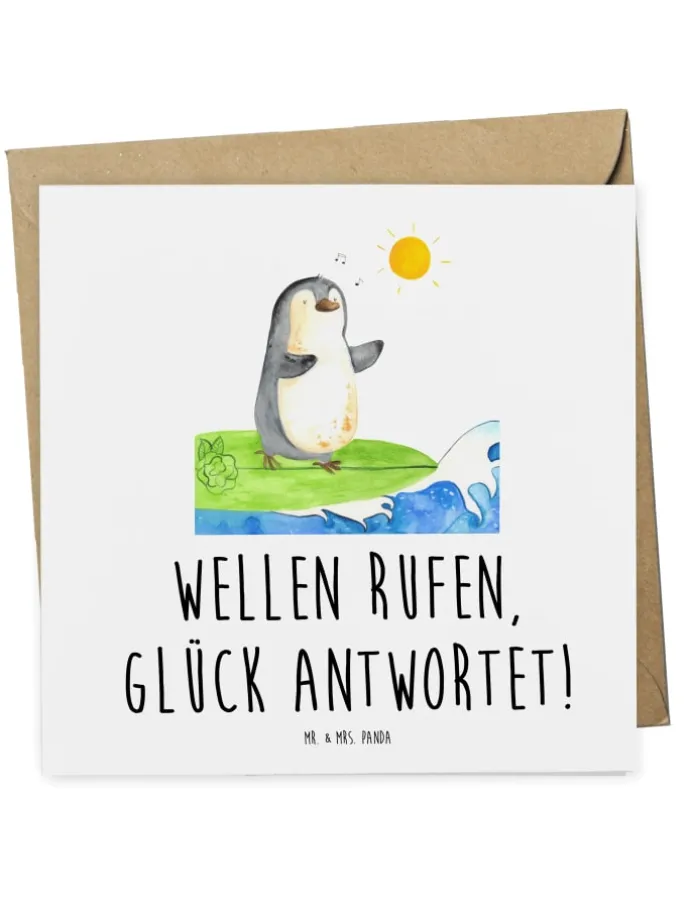 Gutschein Tagesausflug ans Meer Glücksantwort m... in Weiß