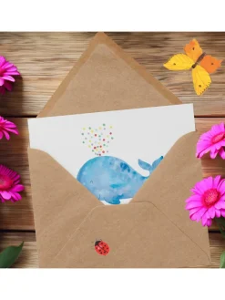 Gutschein Tagesausflug ans Meer mit Spruch in Weiß