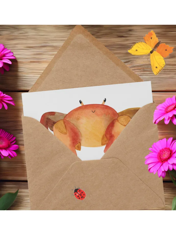 Gutschein Tagesausflug ans Meer Freude mit Spruch in Weiß