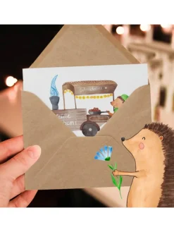 Gutschein Weihnachtsmarktbesuch mit Spruch in Weiß