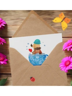 Gutschein Wellness Zeit mit Spruch in Weiß