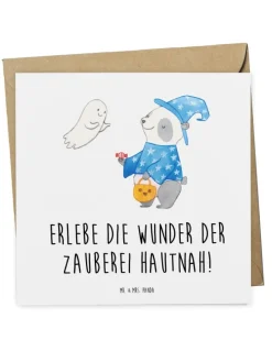 Gutschein Zaubershow Wunder mit Spruch in Weiß