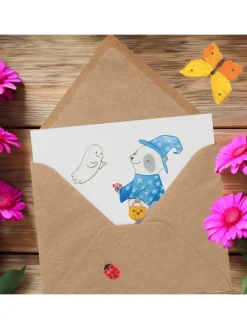 Gutschein Zaubershow Wunder mit Spruch in Weiß