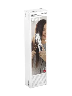 Haarglätter aus Keramik mit Dampffunktion - (B)29 x (H)3,5 x (T)4 cm