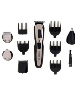 Haarschneidemaschine in Silber/ Schwarz - (B)13,5 x (H)20 x (T)9 cm