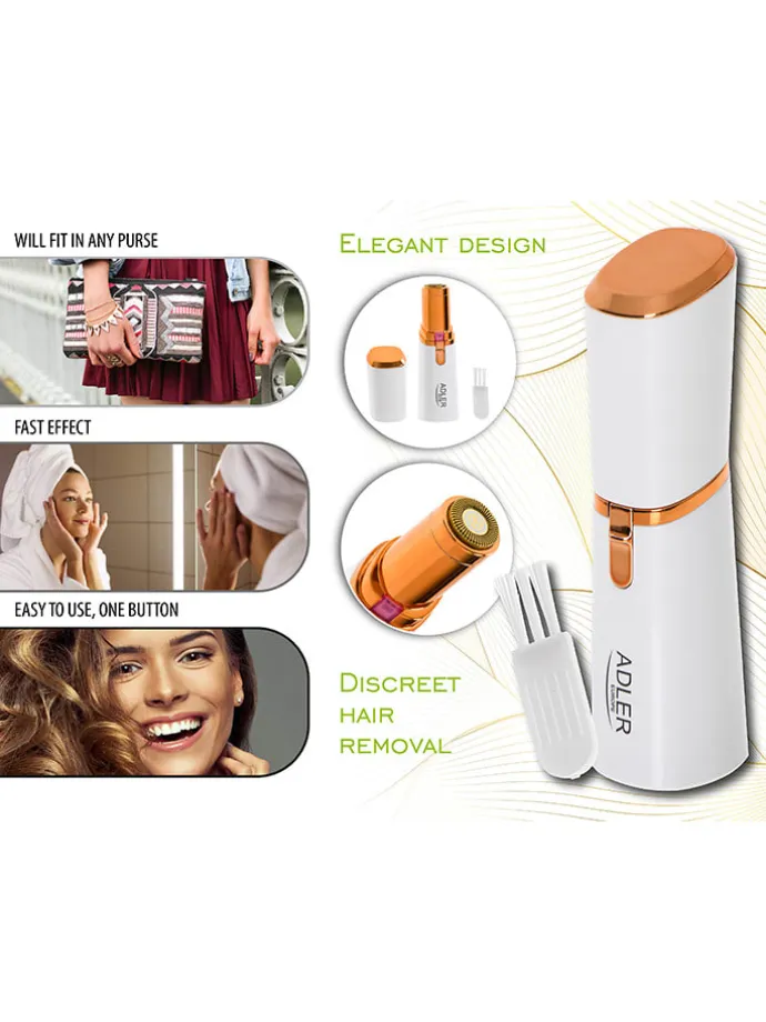 Haartrimmer "AD 2939" in Weiß