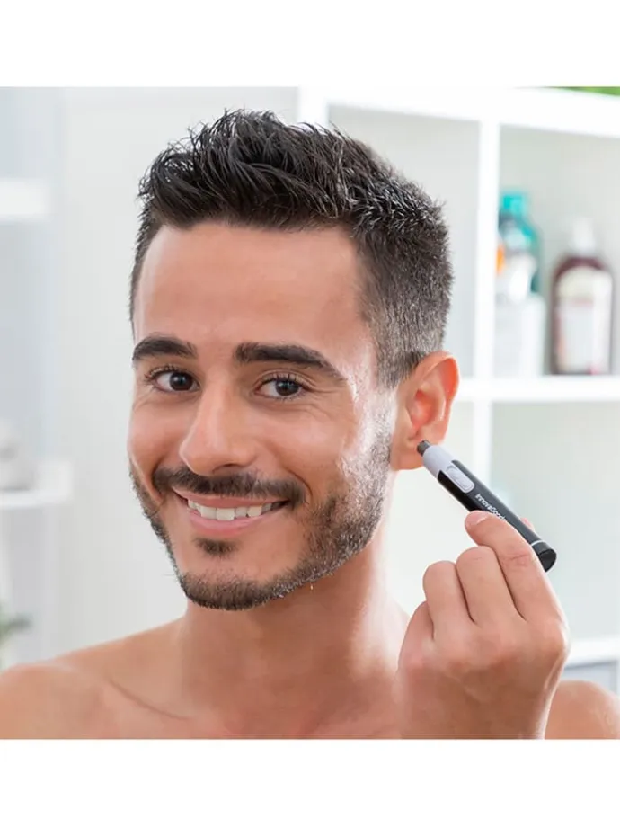 Haartrimmer in Schwarz - (H)11,3 x Ø 1,4 cm