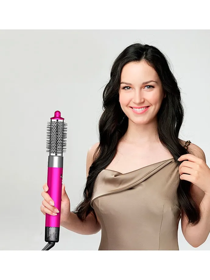 Haartrockner & Stylinggerät in Grau/ Pink