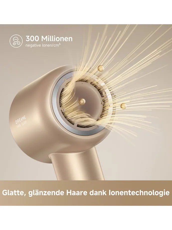 Haartrockner ''Glory Mix'' in Gold