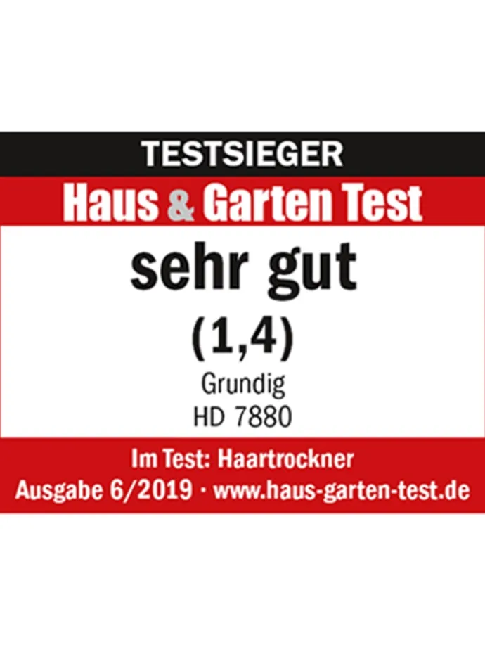 Haartrockner in Weiß