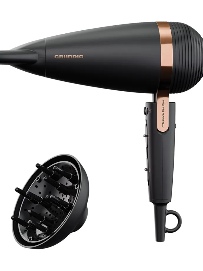 Haartrockner "NaturaShine" in Schwarz
