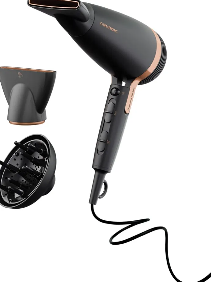 Haartrockner "NaturaShine" in Schwarz