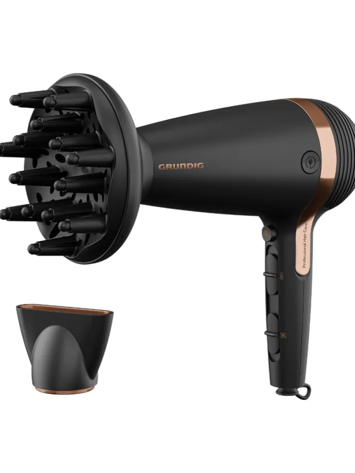 Haartrockner "NaturaShine" in Schwarz