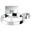 Haartrocknerhalter "Turbo-loc" in Silber - (B)13 x (H)7 x (T)2,5 cm