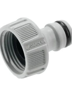 Hahnverbinder in Grau - 26,5 mm (G 3/4")