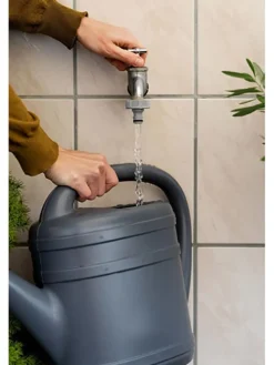 Hahnverbinder in Grau - 26,5 mm (G 3/4")