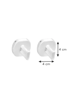 Haken ProfiMATE, 2 Stück in weiß