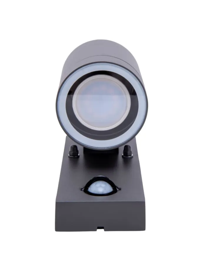 Halogen Außenwandleuchte "ROMBE" in anthrazit