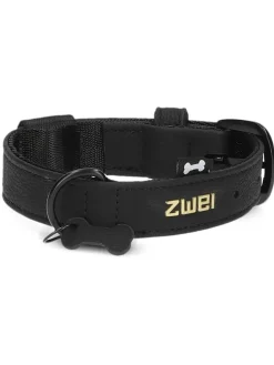 Halsband in Schwarz - (L)38 cm