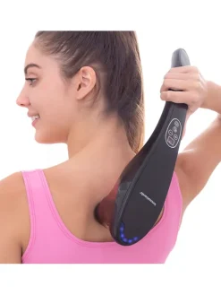 Handmassagegerät in Schwarz