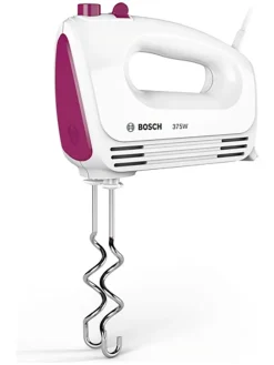 Handrührgerät "CleverMixx Fun" in Weiß/ Pink - 375 W