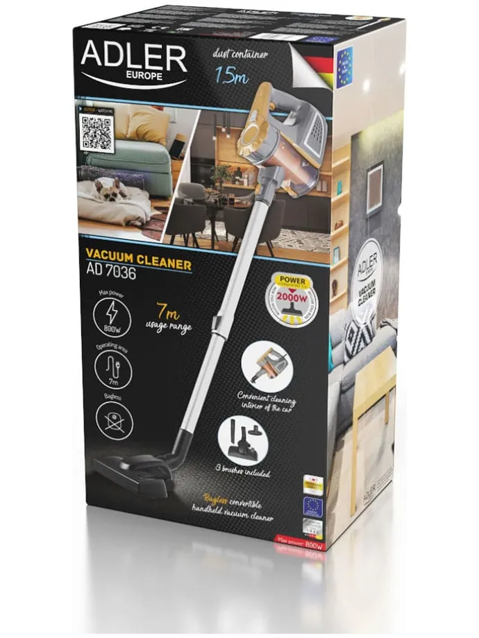 Handstaubsauger "AD 7036" in Gold