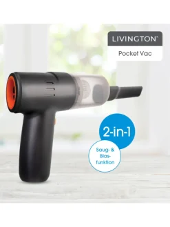 Handstaubsauger PocketVac in Schwarz