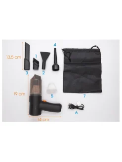 Handstaubsauger PocketVac in Schwarz