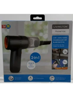 Handstaubsauger PocketVac in Schwarz