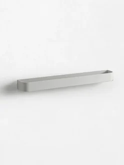 Handtuchalter "Jiro" in Weiß - (B)35 x (H)3 x (T)4,8 cm