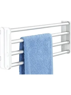 Handtuchhalter "Maximex" in Weiß - (B)108 x (H)18 x (T)20,5 cm