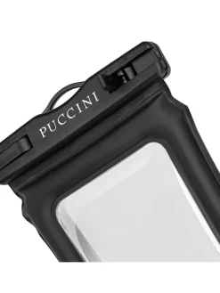 Handyhülle in Schwarz - (B)7,5 x (H)15,5 x (T)1 cm