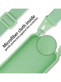 Handykette für Apple iPhone 11 PRO MAX Hülle in LIQUID HELL GRÜN