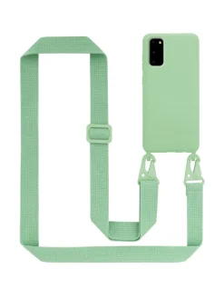 Handykette für Samsung Galaxy S20 Hülle in LIQUID HELL GRÜN