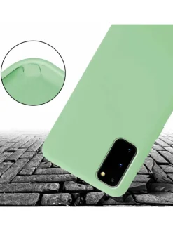 Handykette für Samsung Galaxy S20 Hülle in LIQUID HELL GRÜN