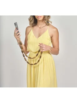 Handykette in Hellbraun - (L)123 cm