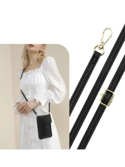 Handytasche für Apple iPhone 7 / 7S / 8 Hülle Umhängetasche in Schwarz