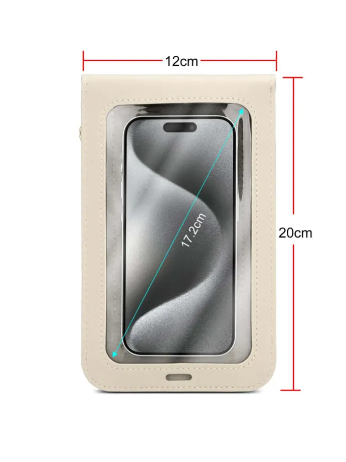 Handytasche für Samsung Galaxy J2 2015 Hülle Umhängetasche in Weiss