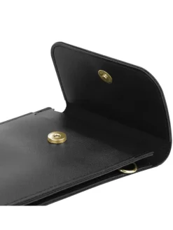 Handytasche für Samsung Galaxy A70e Hülle Umhängetasche in Schwarz