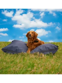 Haustierkissen in Grau - (B)120 x (H)20 x (T)80 cm