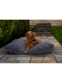 Haustierkissen in Grau - (B)120 x (H)20 x (T)80 cm