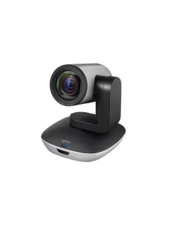 HD Webcam mit Videokonferenzsystem - Logitech GROUP Full HD-Webcam in Schwarz